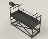 Protap Rotisor inox ,electric profesional 100 kg , porc ,purcel,vitel,berbecut,berbec ,cu focar reglabil, 160 cm x 60 cm - BUZ.RO