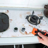 Racleta Plita, Cuptor și Sticla – Oțel Inoxidabil + Plastic, cu Lame de Schimb - BUZ.RO