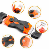 Racleta Plita, Cuptor și Sticla – Oțel Inoxidabil + Plastic, cu Lame de Schimb - BUZ.RO