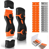 Racleta Plita, Cuptor și Sticla – Oțel Inoxidabil + Plastic, cu Lame de Schimb - BUZ.RO