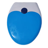 Reductor WC copii portabil, suprafata de siguranta antialunecare, antiderapant, roz, forma ovala, 45Lx38l cm - BUZ.RO