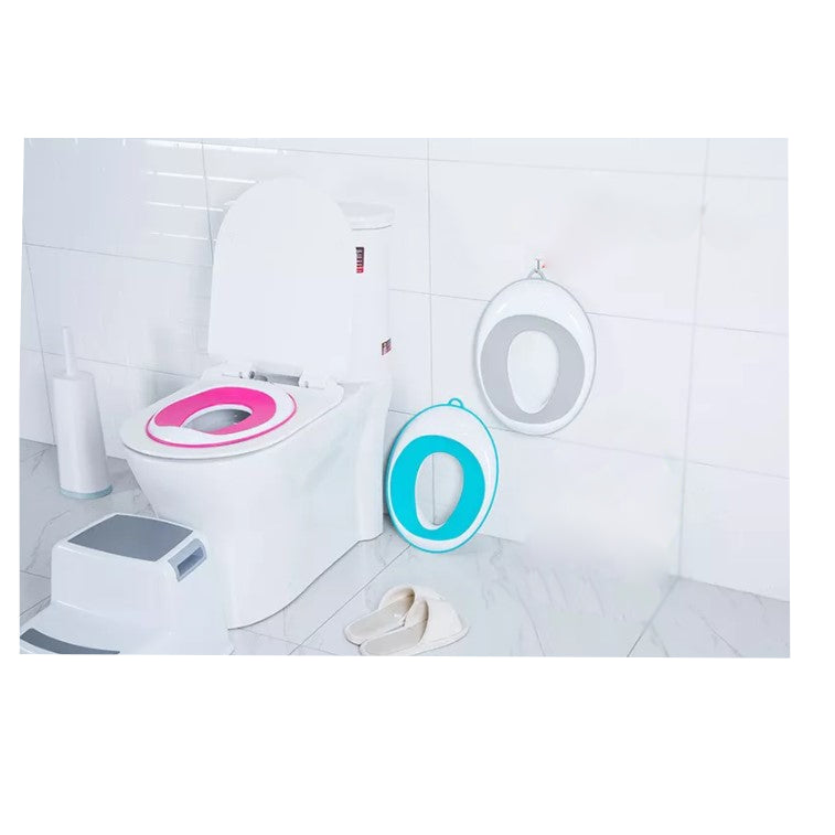 Reductor WC copii, portabil, antiderapant, cu inel de prindere