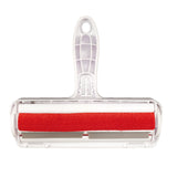 Rola pentru indepartarea scamelor si parului de animale, bidirectionala, rosu, 20x20x3 cm, buzÂ®