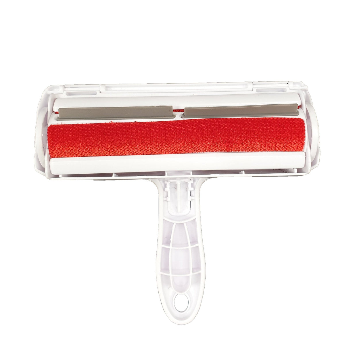 Rola pentru indepartarea scamelor si parului de animale, bidirectionala, rosu, 20x20x3 cm, buzÂ® - BUZ.RO