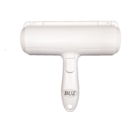 Rola pentru indepartarea scamelor si parului de animale, bidirectionala, rosu, 20x20x3 cm, buzÂ® - BUZ.RO