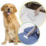 Rola pentru indepartarea scamelor si parului de animale, bidirectionala, rosu, 20x20x3 cm, buzÂ® - BUZ.RO