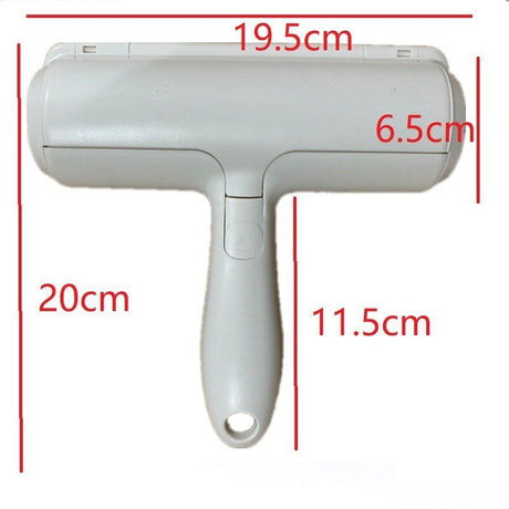 Rola pentru indepartarea scamelor si parului de animale, bidirectionala, rosu - BUZ.RO