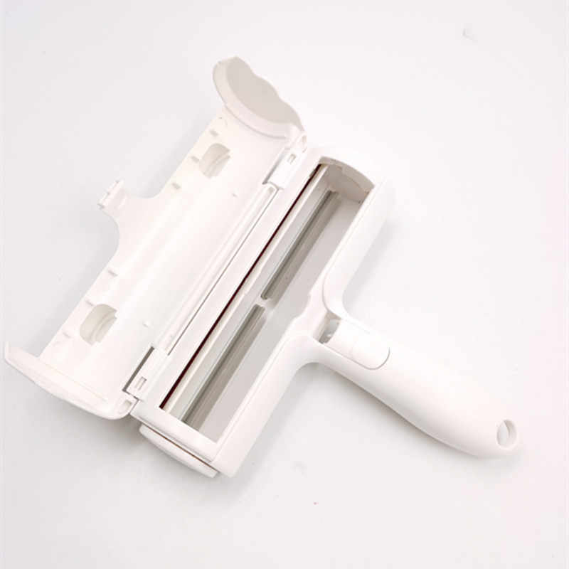 Rola pentru indepartarea scamelor si parului de animale, bidirectionala, rosu - BUZ.RO