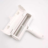 Rola scame, perie curatare par animale, bidirectionala, albastra - BUZ.RO