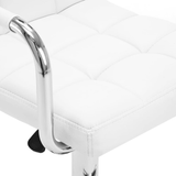 Scaun bar | salon | rotativ cu inaltime reglabila | manere cu husa | piele ecologica - BUZ.RO