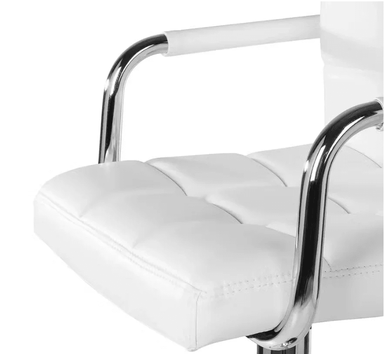 Scaun bar | salon | rotativ cu inaltime reglabila | manere cu husa | piele ecologica - BUZ.RO