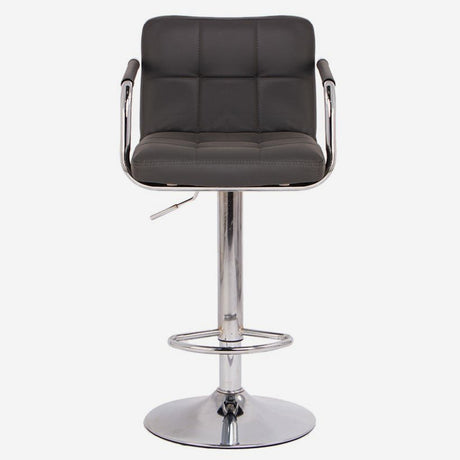 Scaun bar, scaun salon, inaltime reglabila, dimensiuni 116x43cm, negru - BUZ.RO