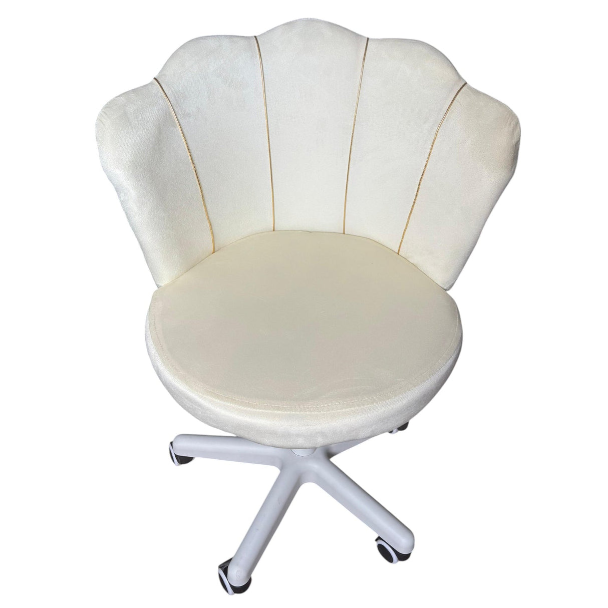 Scaun birou, modern, catifea, ergonomic, rotativ, inaltime reglabila intre 40 - 50 cm - BUZ.RO