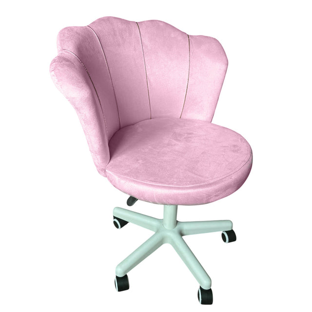 Scaun birou, modern, catifea, ergonomic, rotativ, inaltime reglabila intre 40 - 50 cm - BUZ.RO