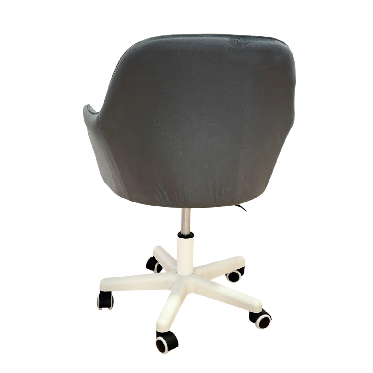 Scaun birou, modern, din catifea, cu inaltime reglabila intre 30 - 40 cm - BUZ.RO