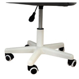 Scaun birou, modern, din catifea, cu inaltime reglabila intre 30 - 40 cm - BUZ.RO