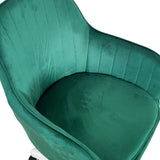 Scaun birou, modern, din catifea, cu inaltime reglabila intre 30 - 40 cm - BUZ.RO