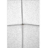 Scaun bucatarie, scaun bar, scaun dining, scaun tapitat, 52x62x87 cm, alb - BUZ.RO