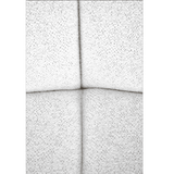 Scaun bucatarie, scaun bar, scaun dining, scaun tapitat, 52x62x87 cm, alb - BUZ.RO