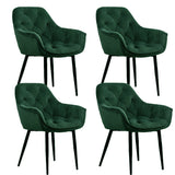 Scaun bucatarie set scaune dinning/sufragerie/hol/sala de asteptare, egonomic,husa catifea, - BUZ.RO