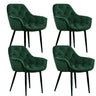 Scaun bucatarie set scaune dinning/sufragerie/hol/sala de asteptare, egonomic,husa catifea, - BUZ.RO
