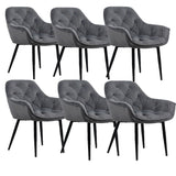 Scaun bucatarie set scaune dinning/sufragerie/hol/sala de asteptare, egonomic,husa catifea, - BUZ.RO