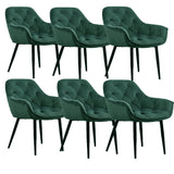 Scaun bucatarie set scaune dinning/sufragerie/hol/sala de asteptare, egonomic,husa catifea, - BUZ.RO
