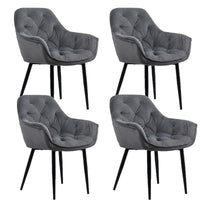 Scaun bucatarie set scaune dinning/sufragerie/hol/sala de asteptare, egonomic,husa catifea,