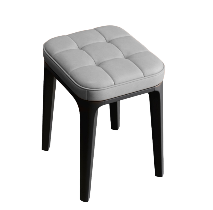 Taburet, taburet bucatarie, living, terasa, tapitat, picioare antiderapante, 45x30x30