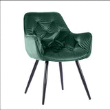 Scaun bucatarie/dinning/sufragerie, modern, din catifea premium, elegant, ergonomic, 83X 57X 58 CM, buz - BUZ.RO