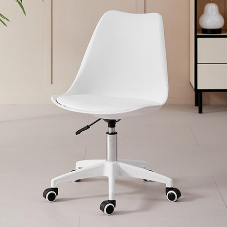 Scaun de birou, modern, cu spatar transparent, inaltime reglabila intre 40 - 50 cm - BUZ.RO