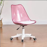 Scaun de birou, modern, cu spatar transparent, inaltime reglabila intre 40 - 50 cm - BUZ.RO