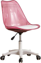 Scaun de birou, modern, cu spatar transparent, inaltime reglabila intre 40 - 50 cm - BUZ.RO