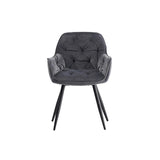 Scaun de birou, modern, din catifea premium, elegant, ergonomic, 83X 57X 58 CM, buz