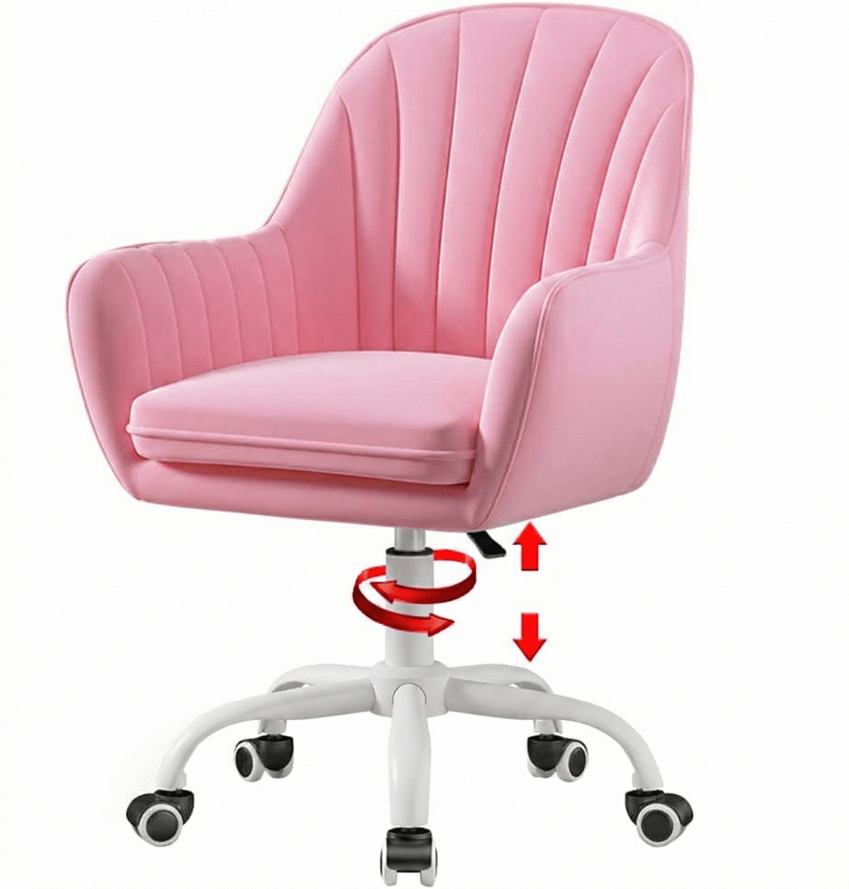 Scaun de birou|modern| spatar ergonomic| inaltime reglabila 40 - 50 cm - BUZ.RO