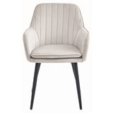Scaun dining|bar| birou| modern|ergonomic|scaun tapitat|cadru metalic|perna burete|elegant - BUZ.RO