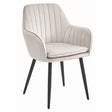 Scaun dining|bar| birou| modern|ergonomic|scaun tapitat|cadru metalic|perna burete|elegant - BUZ.RO