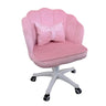 Scaun hidraulic, cu spatar, roti, catifea, birou, bar, salon, cosmetica, manichiura, pedichiura, 60l x 83h cm - BUZ.RO