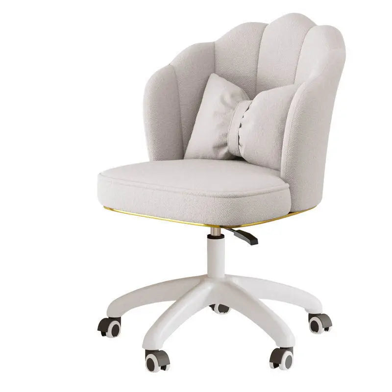 Scaun hidraulic cu spatar si roti, pentru birou, bar, salon, cosmetica, manichiura, pedichiura, 60l x 83h cm, buz