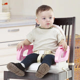 Scaun inaltator de masa, pentru bebe, copii, booster, pliabil si reglabil, roz - BUZ.RO