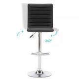 Scaun salon bar cu inaltime reglabila intre 64 - 84 cm, dimensiuni 116x44 cm - BUZ.RO