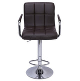 Scaun bar, scaun salon, inaltime reglabila intre 64-84 cm, dimensiuni 116x43cm, negru