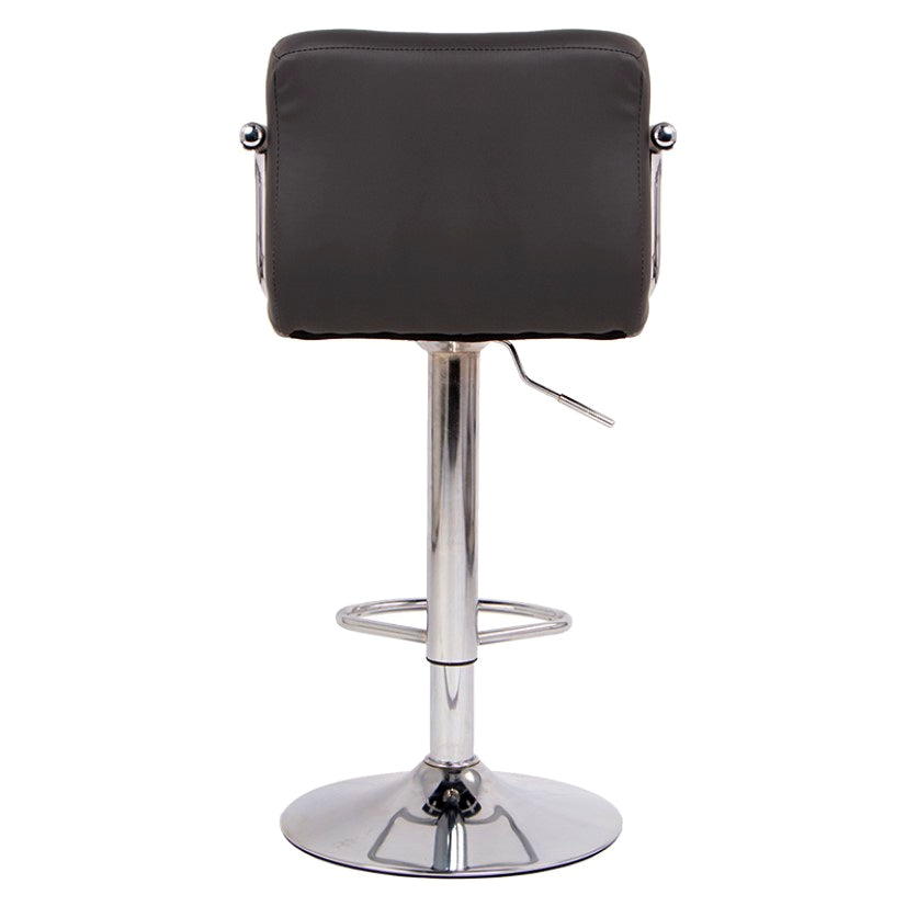 Scaun bar, scaun salon, inaltime reglabila intre 64-84 cm, dimensiuni 116x43cm, negru