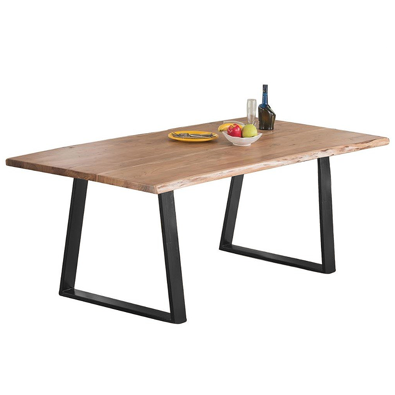 Picioare metalice masa, set metal, 2 bucati, mobilier dining, 60x 8 x 73cm