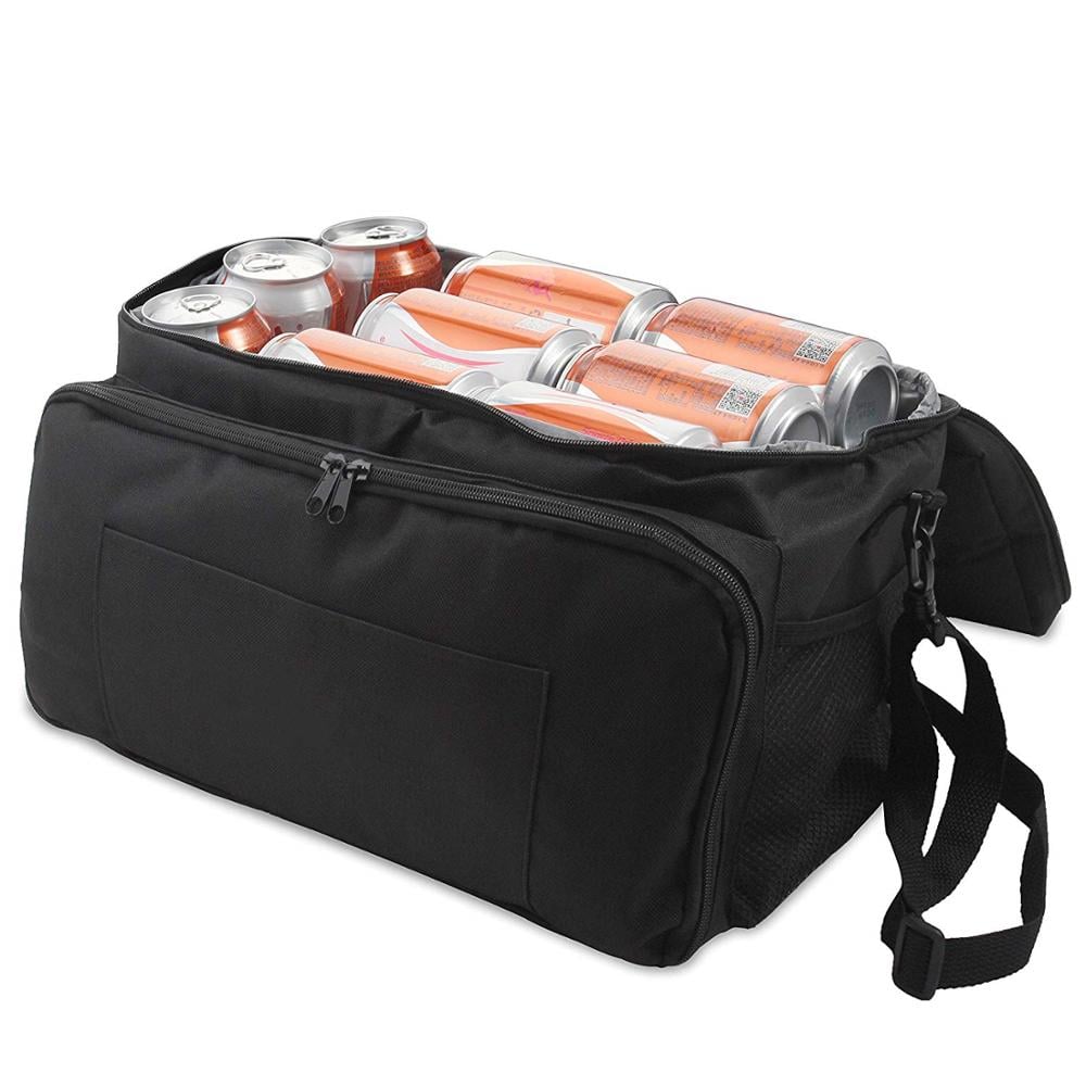 Set accesorii ustensile gratar geanta Frigorifica si Husa de Transport, cleste, termometru, paleta,otel inoxidabil, 15 accesorii - BUZ.RO