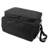 Set accesorii ustensile gratar geanta Frigorifica si Husa de Transport, cleste, termometru, paleta,otel inoxidabil, 15 accesorii - BUZ.RO