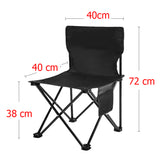 Set camping cu masa si 4 scaune pliabile, cu geanta de transport, aluminiu, negru, 95x52x50 cm