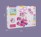 Set curatenie copii, educativ si interactiv, 12 piese, aspirator inclus, matura, faras, 51cmx29cmx27.5cm - BUZ.RO