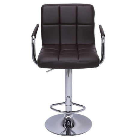 Set de 2 scaune salon bar, inaltime reglabila intre 64 - 84 cm, dimensiuni 116 x 43cm, negru - BUZ.RO