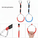 Set de agatat gimnastica , interior , exterior albastru - BUZ.RO
